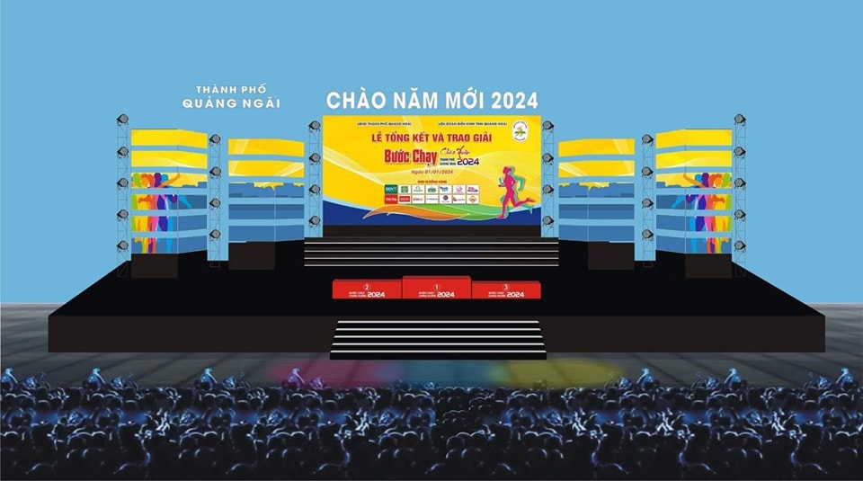 UBND thành phố Quảng Ngãi và Liên đoàn Điền kinh tỉnh Quảng Ngãi phối hợp tổ chức giải Việt dã “Bước chạy chào xuân thành phố Quảng Ngãi năm 2024”.