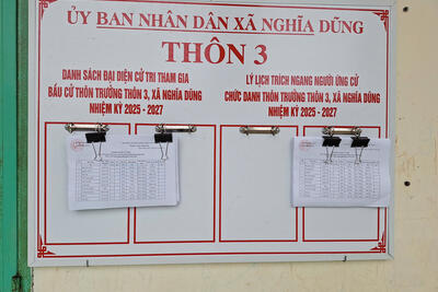 THÔNG BÁO về việc niêm yết danh sách cử tri  lấy ý kiến Đề án thành lập các phường thuộc thành phố Quảng Ngãi